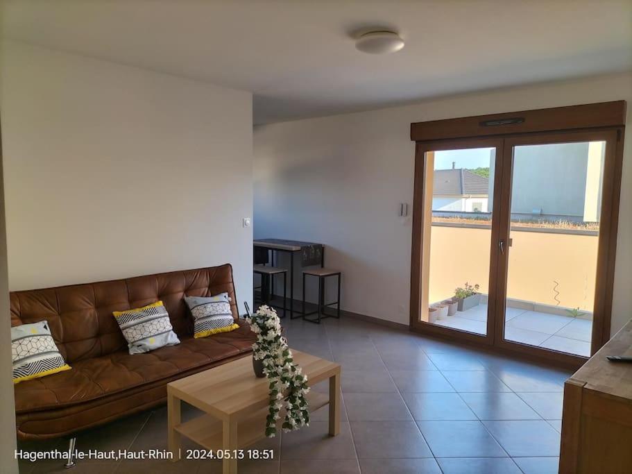 Apartment Einliegerwohnung Hagenthal-le-Haut Dış mekan fotoğraf