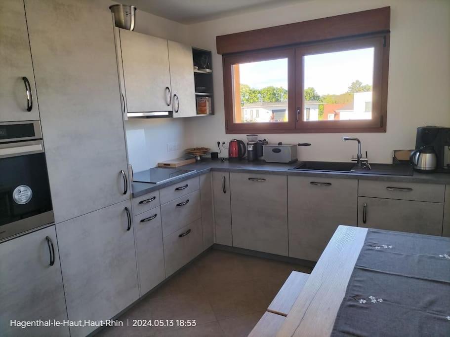 Apartment Einliegerwohnung Hagenthal-le-Haut Dış mekan fotoğraf